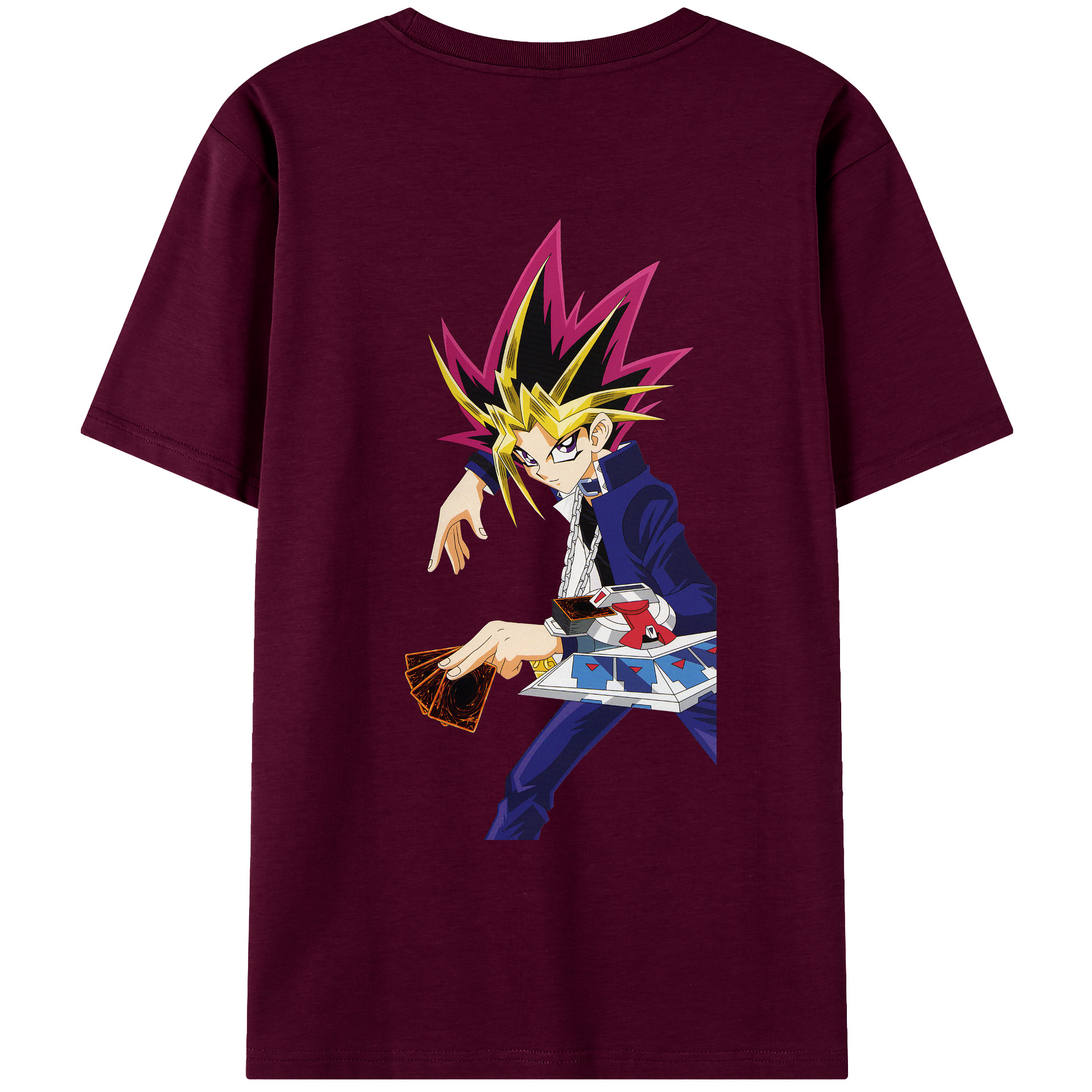 （画像用） 遊☆戯☆王 Yu-Gi-Oh! レディース半袖Tシャツ(バックプリント)
